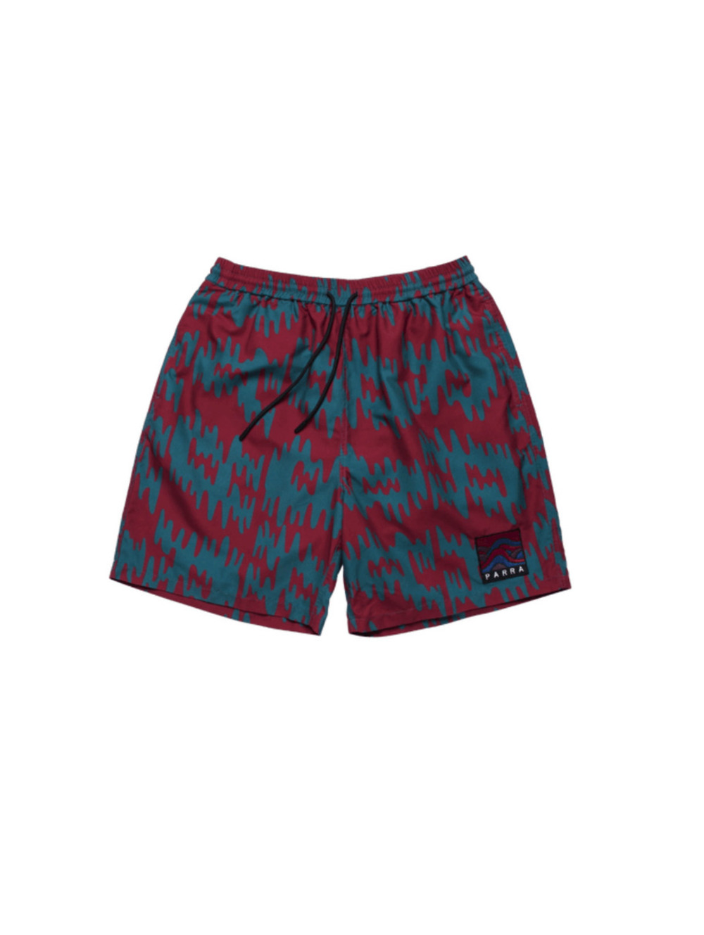 By Parra Tremor Pattern Shorts Red • XL